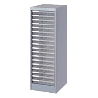 Amazon | ナカバヤシ アバンテV2 フロアケース A4 浅18段 ニューグレー